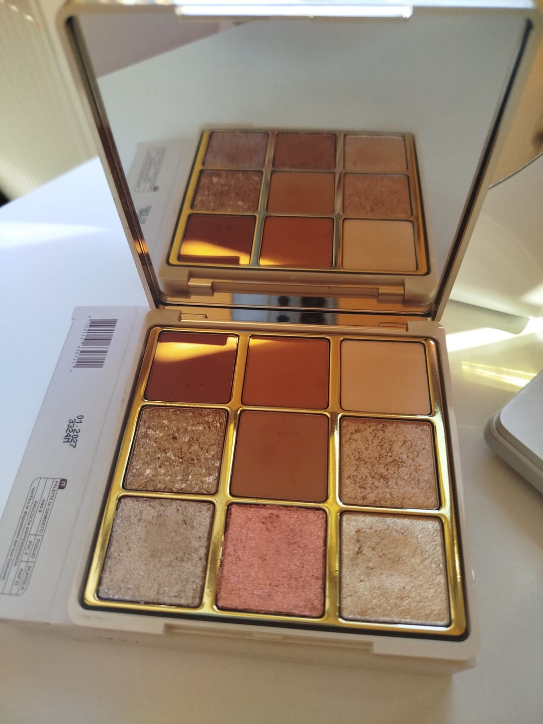 Customer photo review of Paleta de machiaj