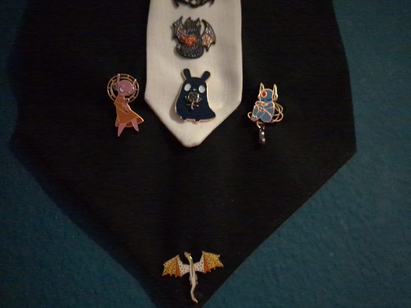 Customer photo review of Rain World - Random Synthetic God Pin