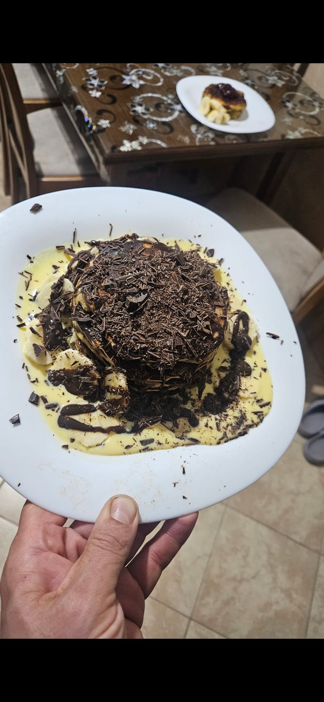 Customer photo review of PROTEIN PANCAKE MIX - Vanila i Čokolada (12 kom)