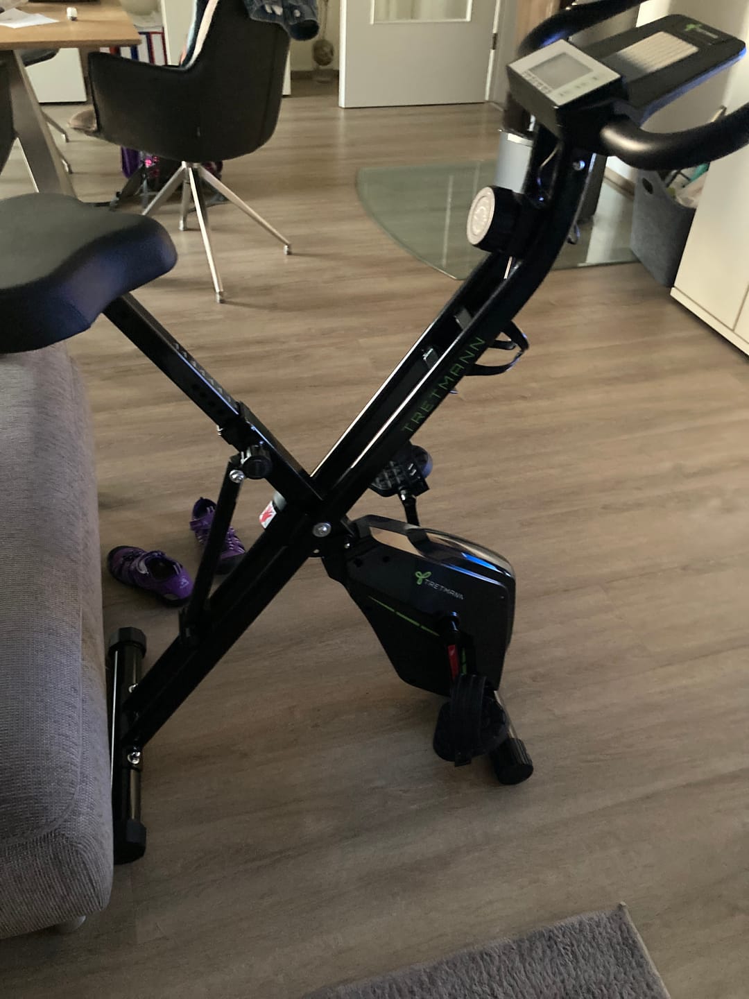 Customer photo review of Tretmann HOME - Klappbarer Heimtrainer