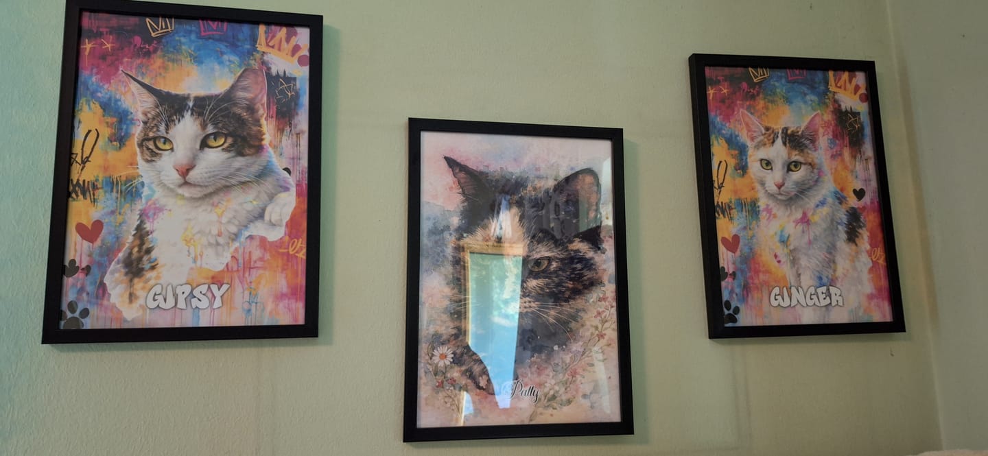 Customer photo review of Personalisiertes Poster - Aquarell