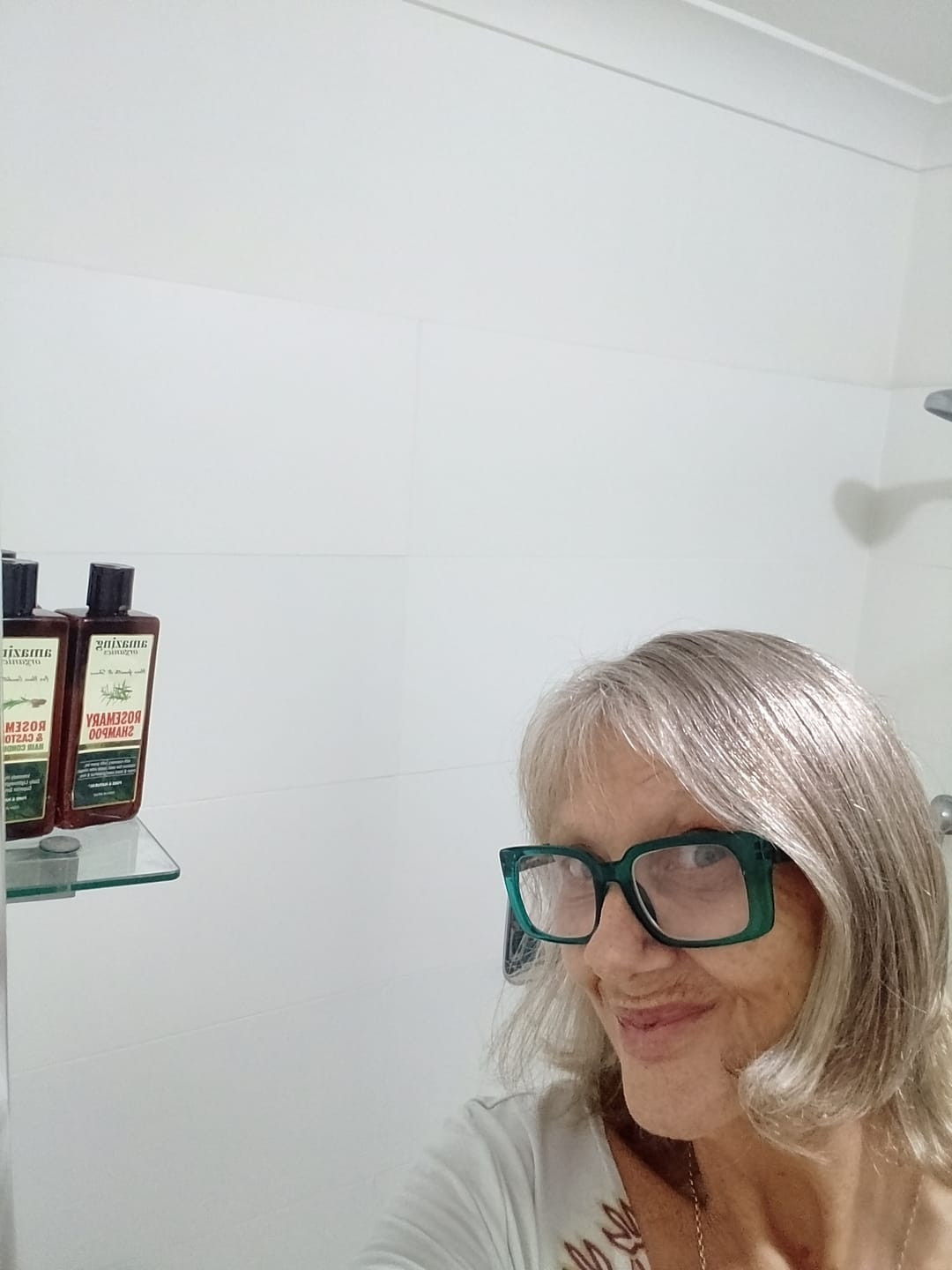 Customer photo review of Rosemary Shampoo for Hair