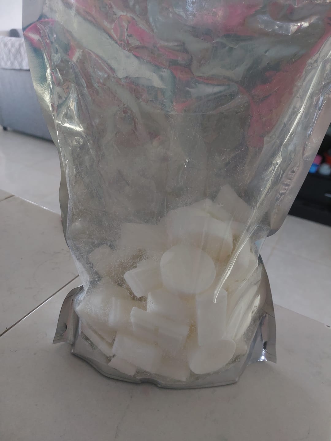 Customer photo review of ✨ Cera Premium Lista para MOLDE – Ideal para Velas de molde ,Waxmelts y figuras decorativas