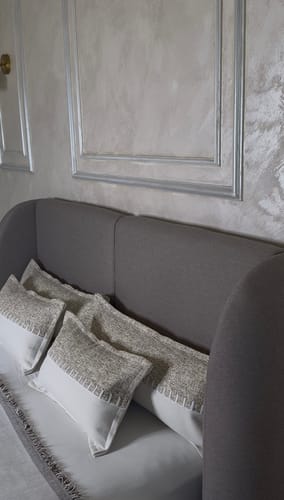 Customer photo review of Feather Lumbar Pillow Insert