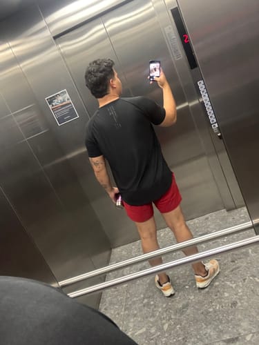 Customer photo review of Training Sport Tee - Army Green