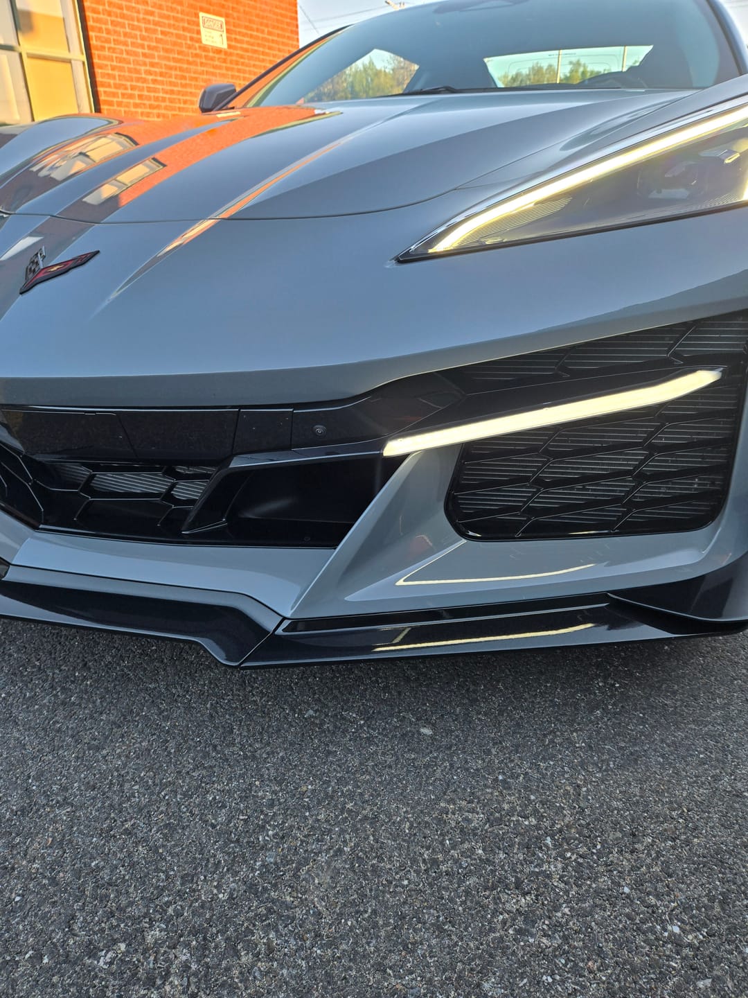Customer photo review of Corvette C8 Z06 Models Sequential LED DRL Light Bar Bezel Insert