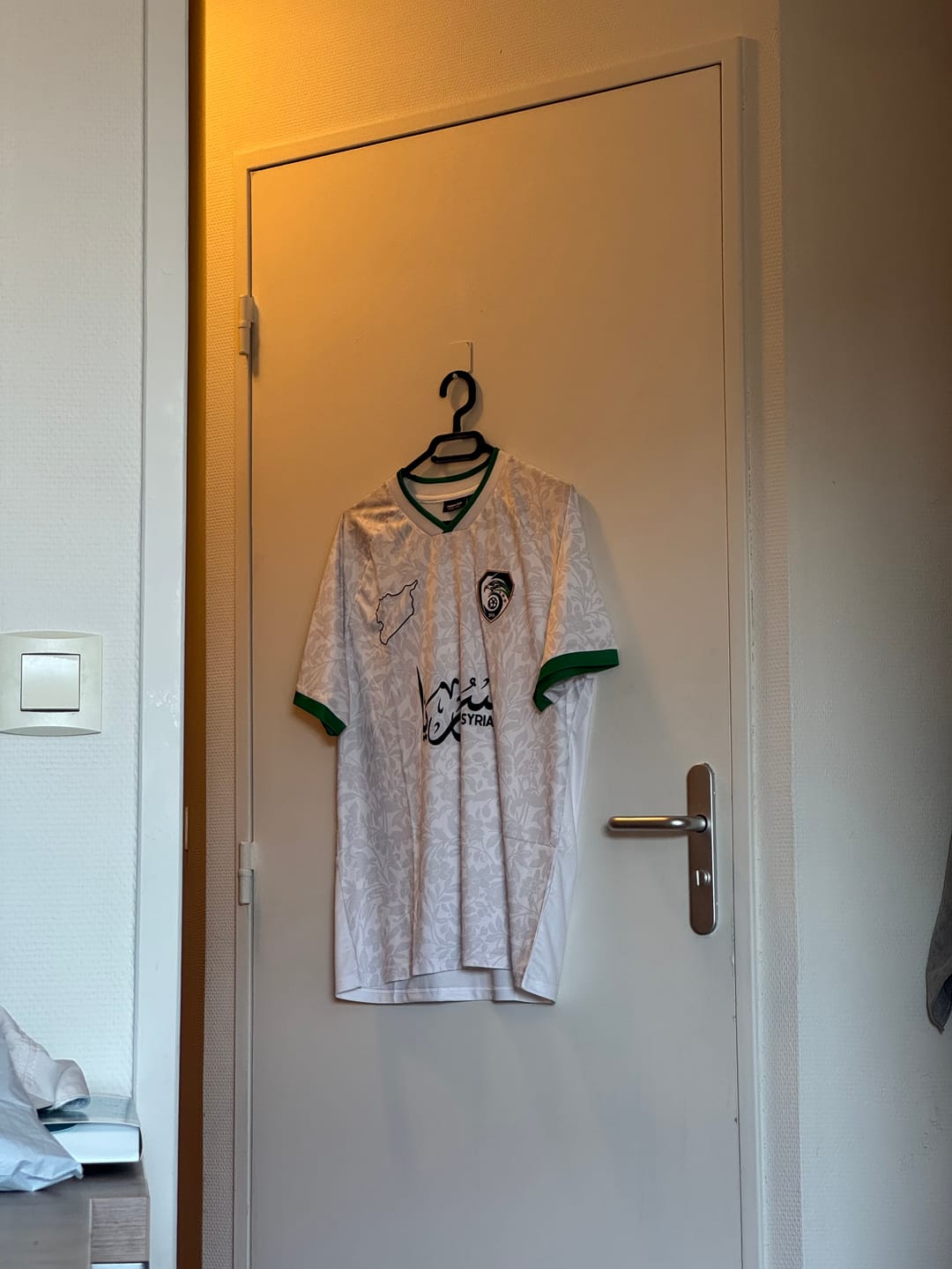 Customer photo review of Syria Jersey - Jasmine White