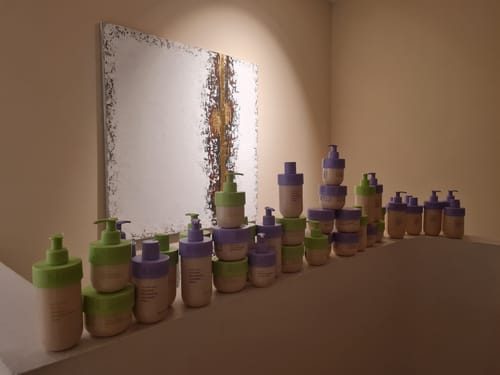 Customer photo review of Body Milk Milky Mango Matcha Latte Kiss