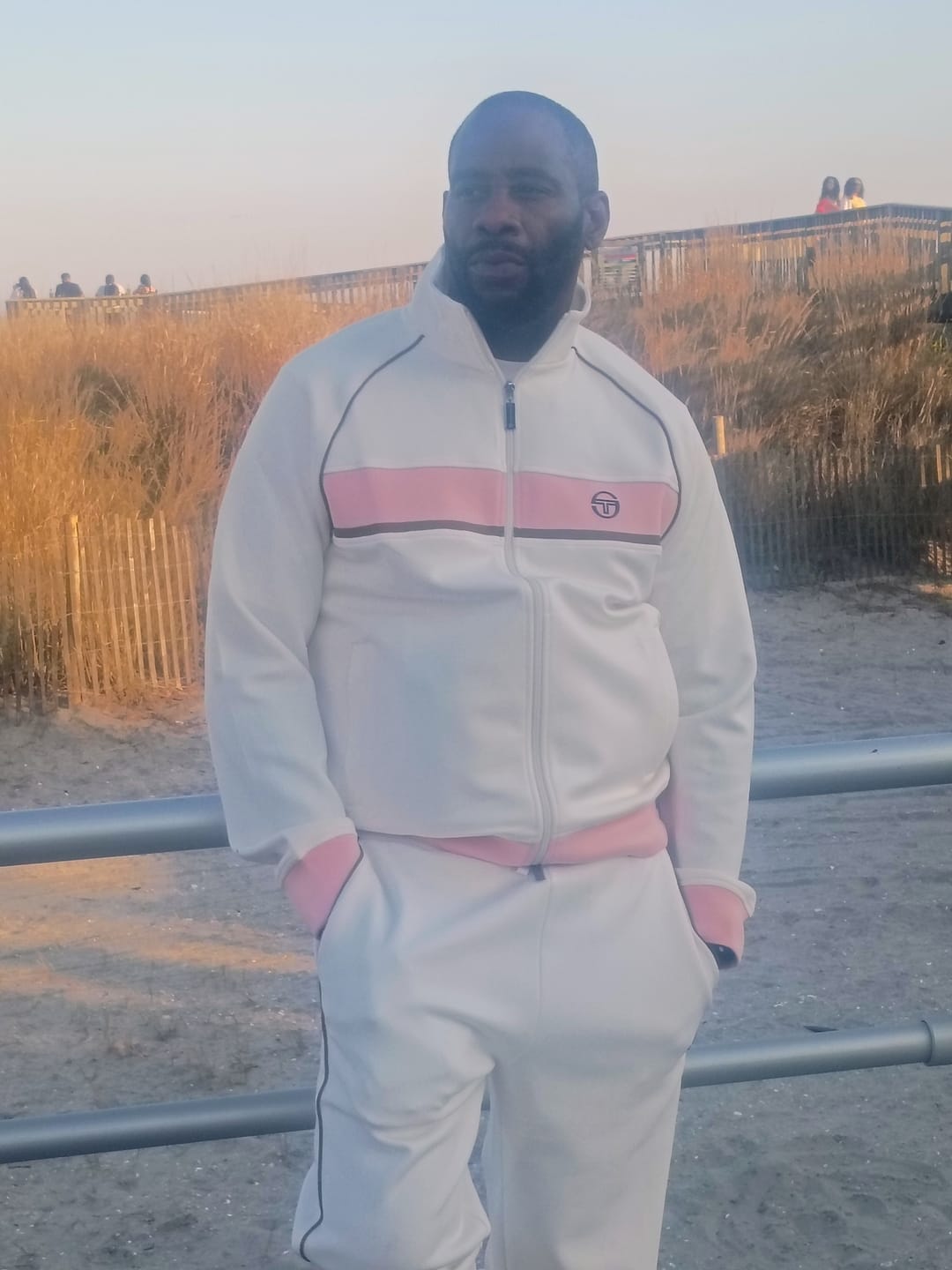 Customer photo review of Lago Track Jacket- Gardenia