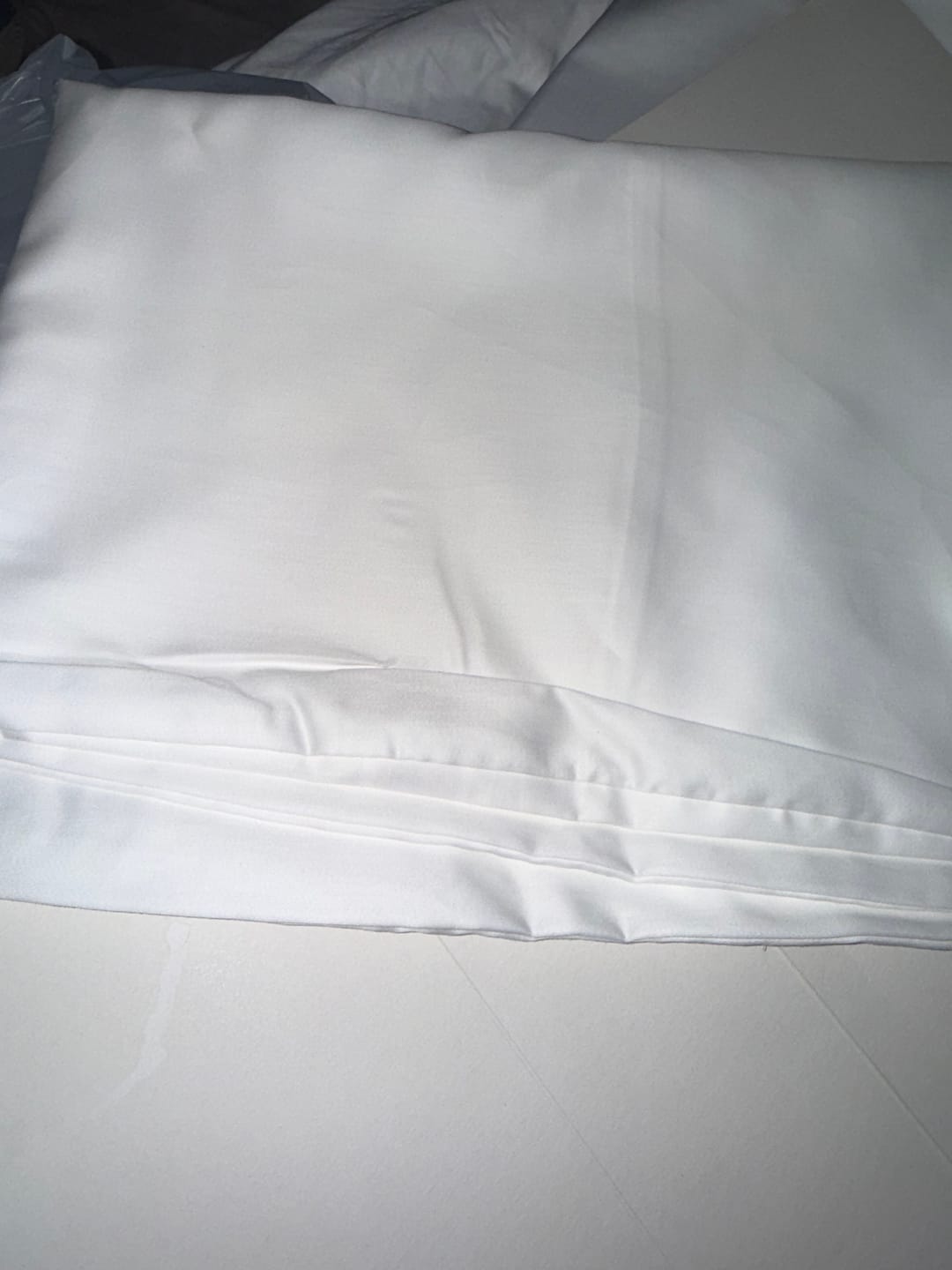 Customer photo review of סט מצעי - Luxury White