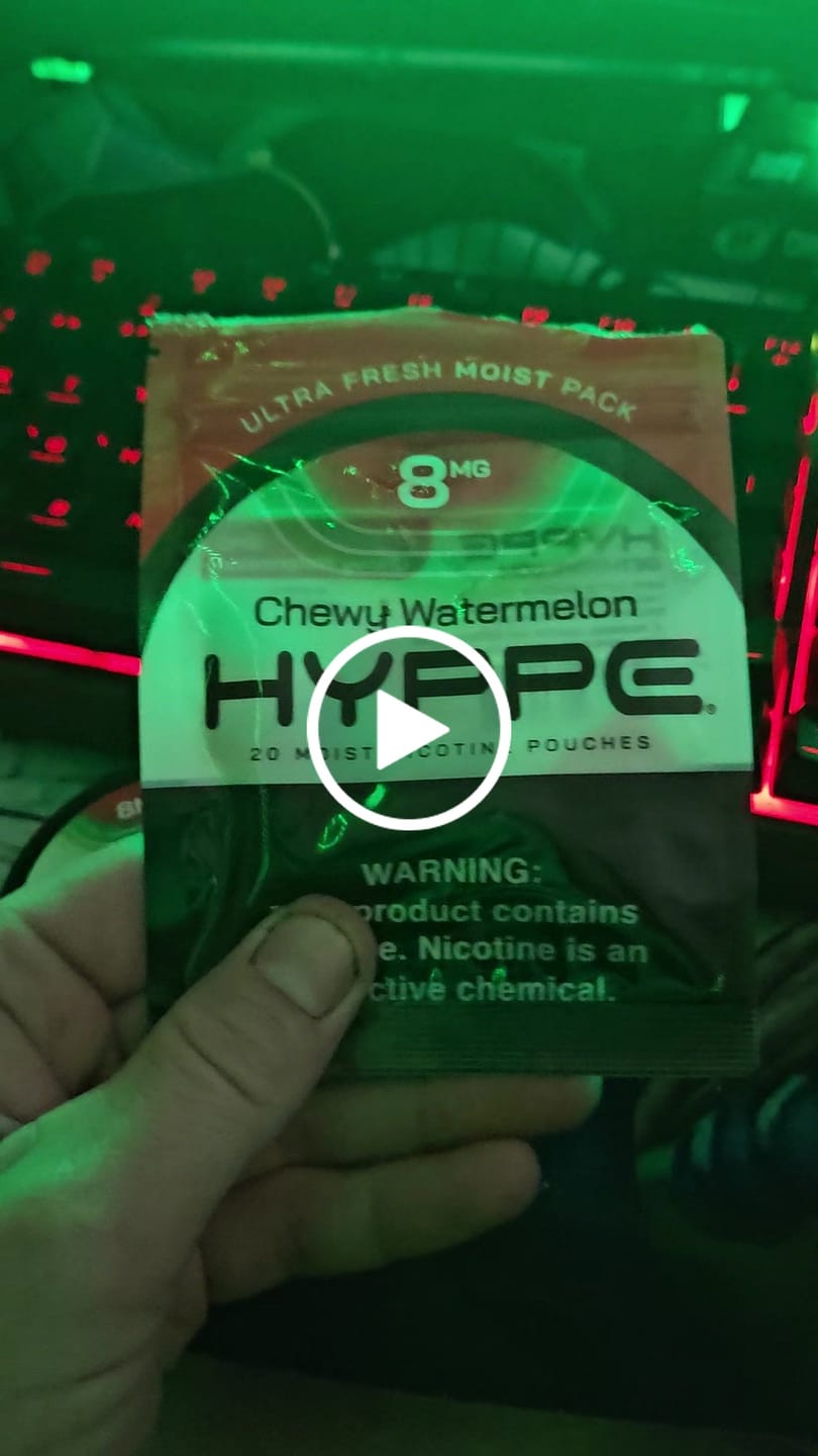 Customer video review of HYPPE Moist Pouches