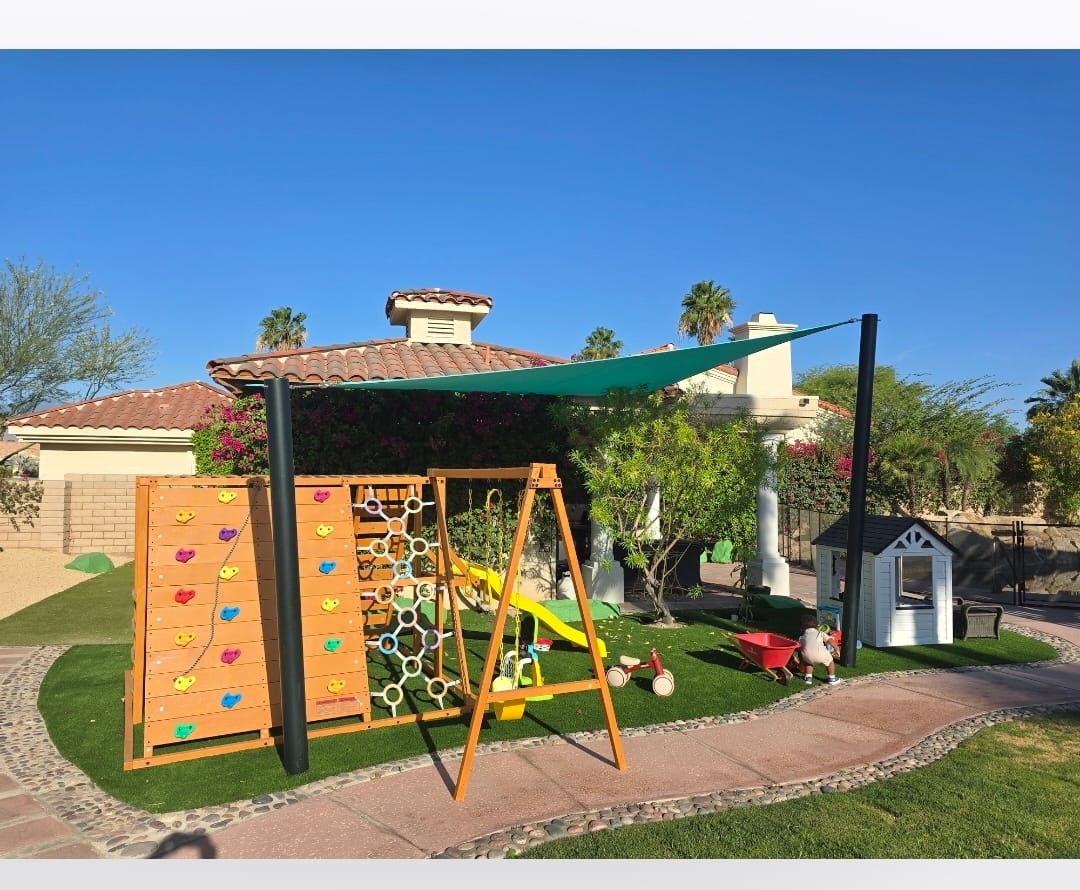 Customer photo review of Sycamore | Outdoor Sensory Swing Set & Jungle Gym