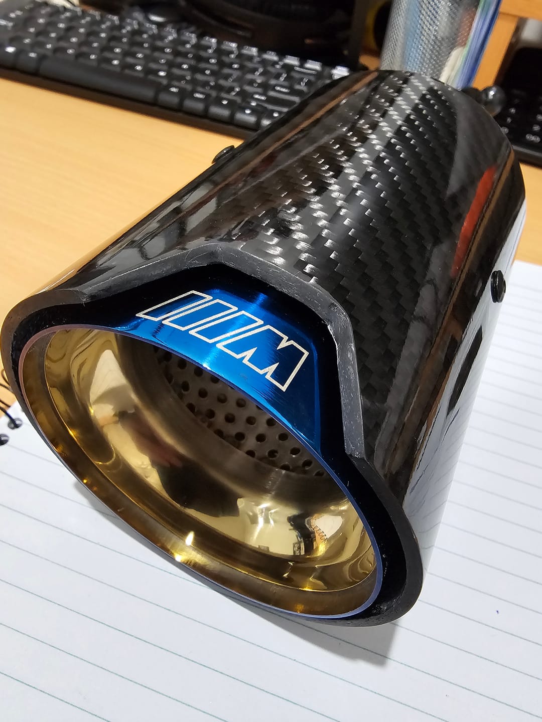 Customer photo review of BMW M Performance Carbon Fibre Exhaust Tips