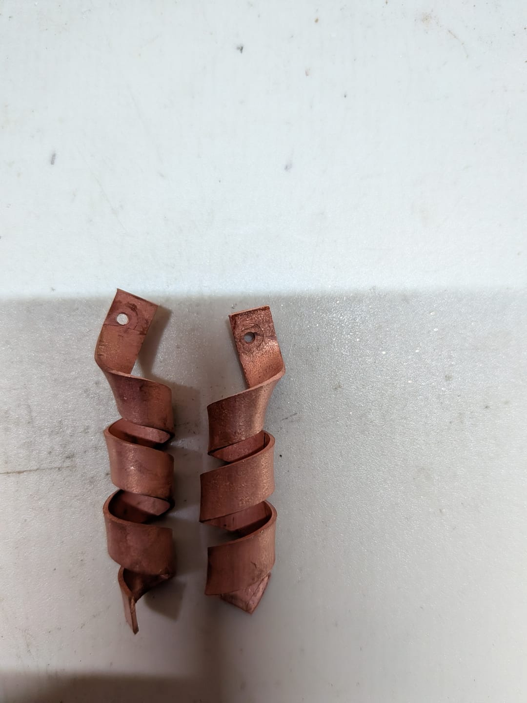 Customer photo review of Square Copper Tube: 1/8" OD x 0.014" Wall x 12" Long (2 Pieces)