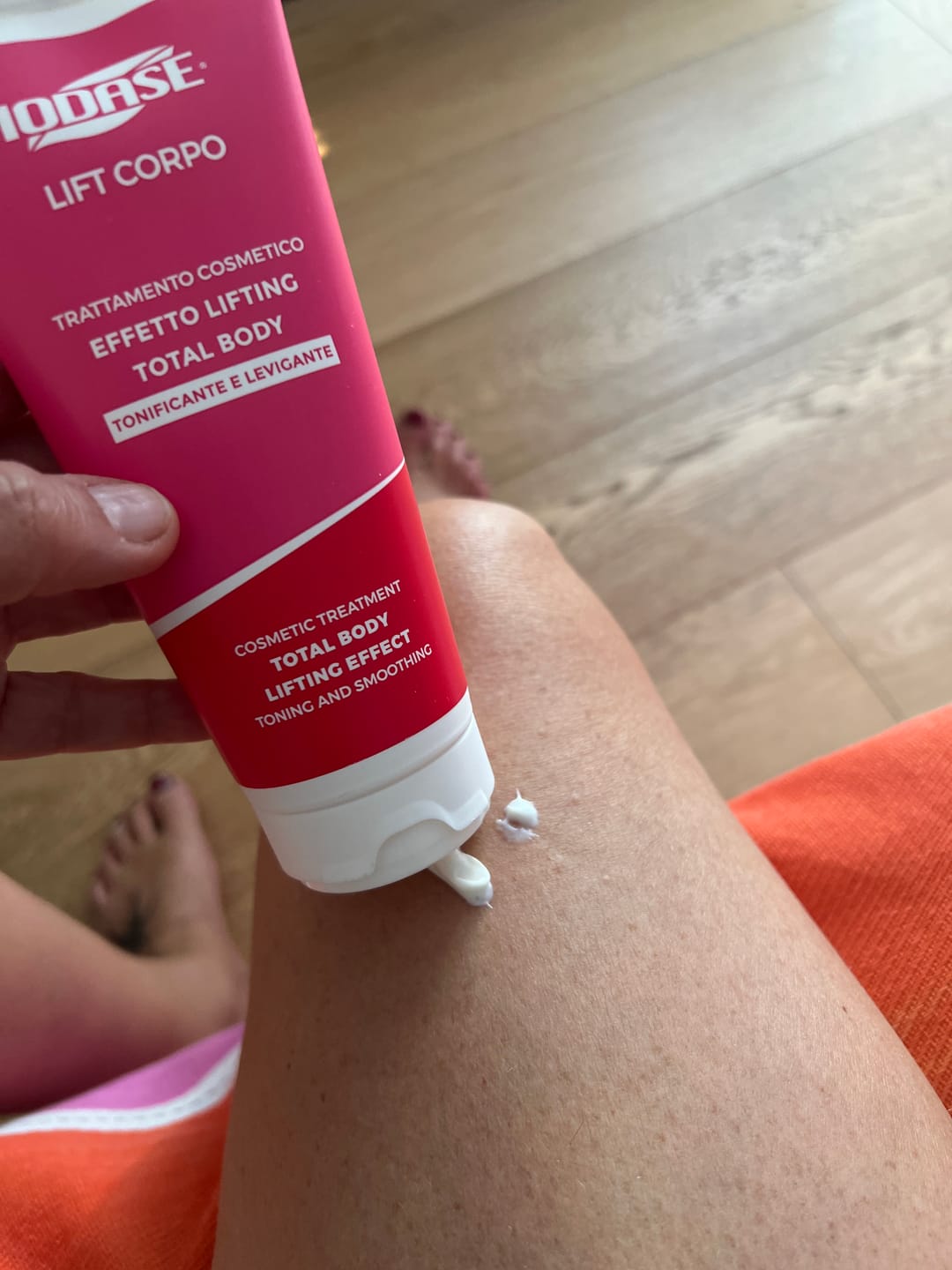 Customer photo review of Crema lifting corpo