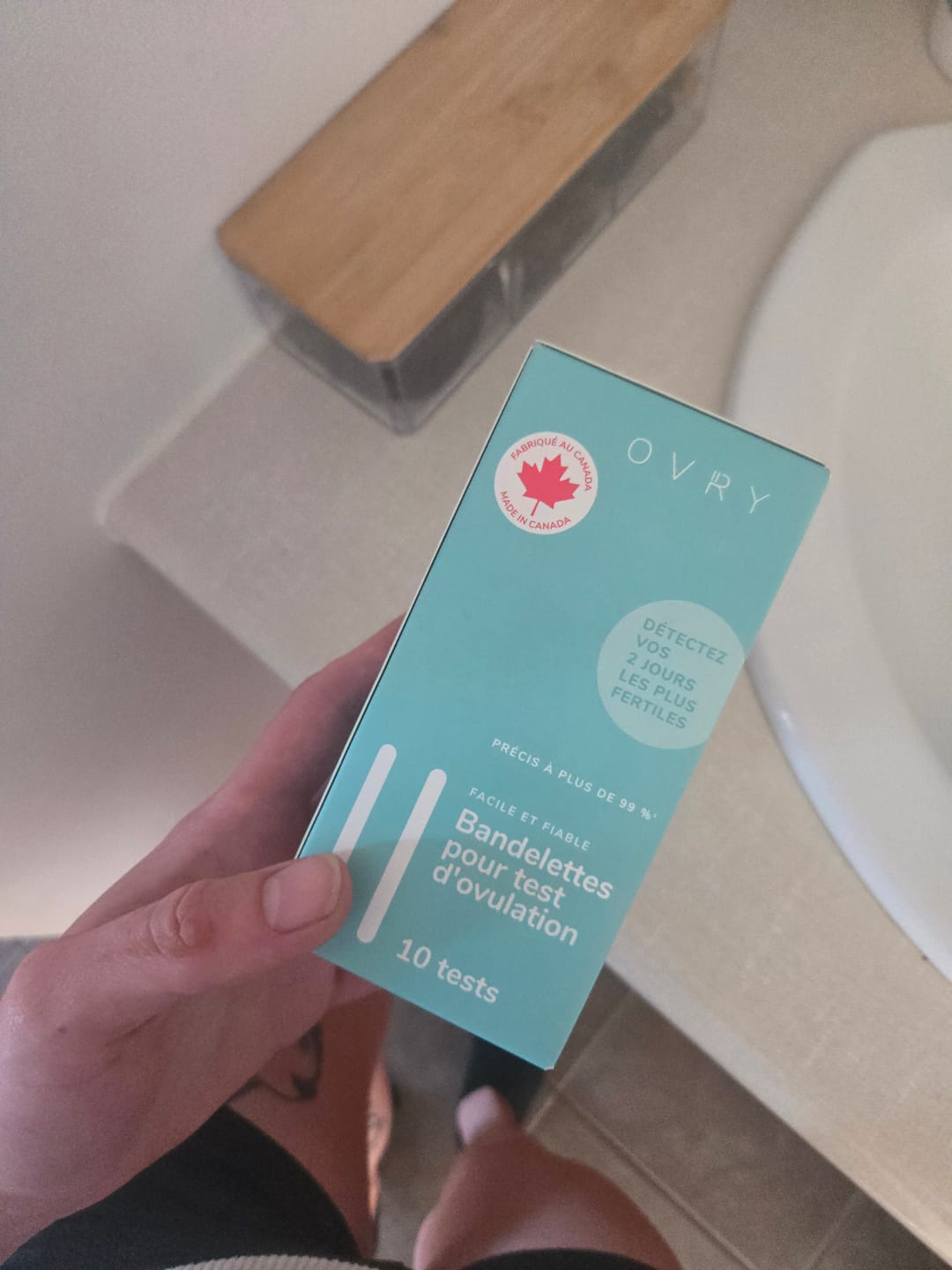 Customer photo review of Ovulation Test Strips