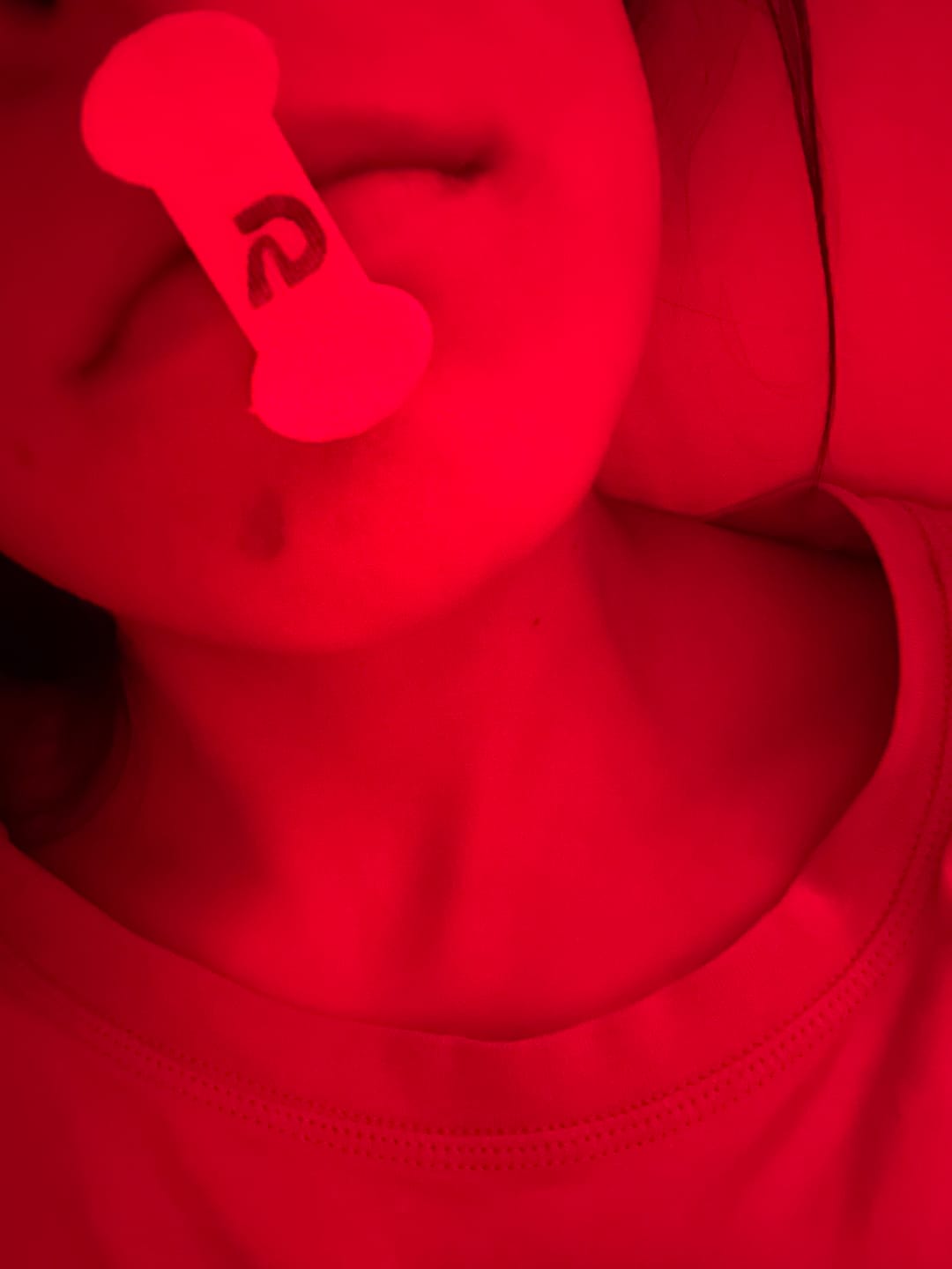 Customer photo review of Dream Mouth Tape Strips