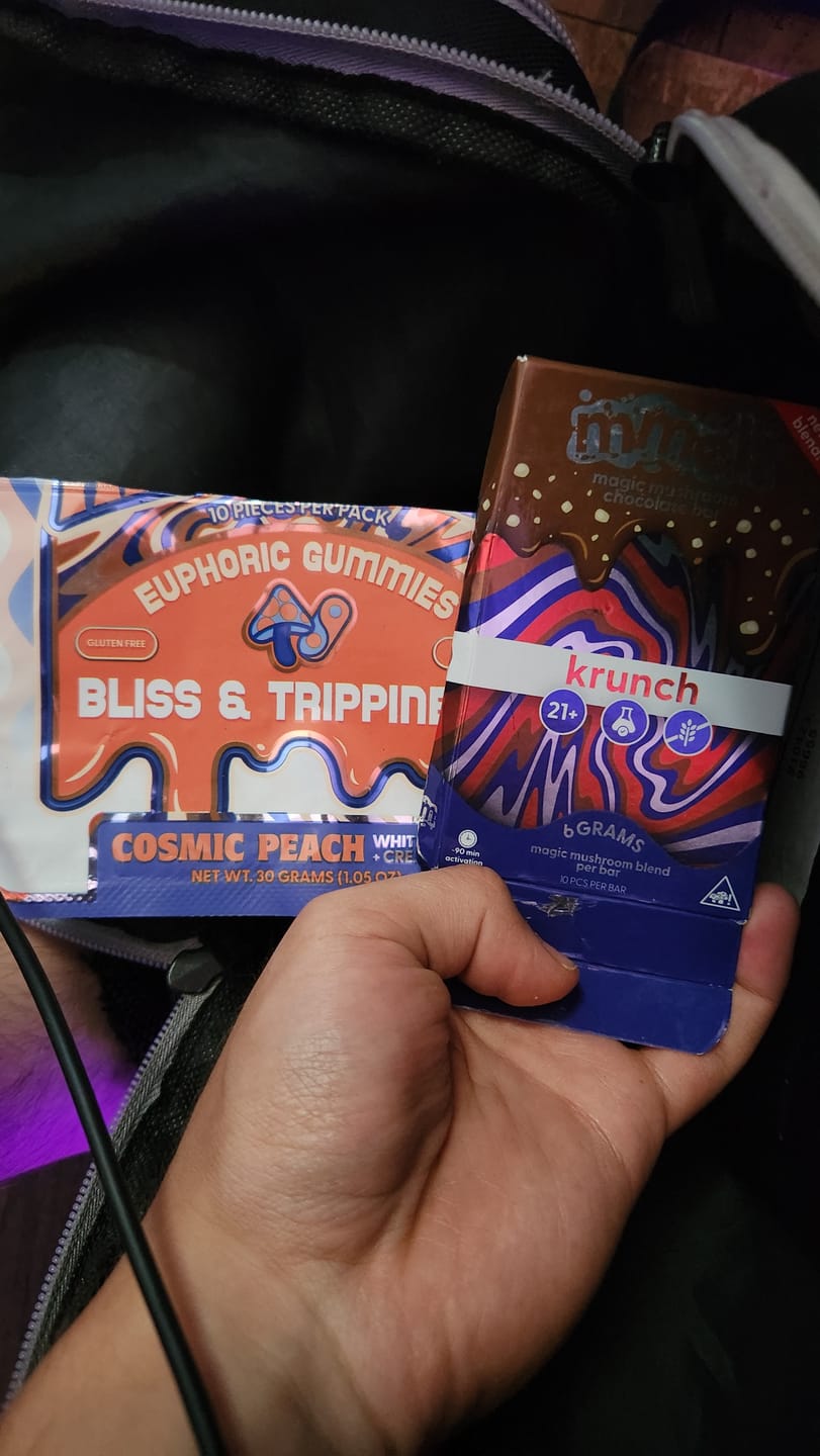 Customer photo review of Mushroom Chocolates