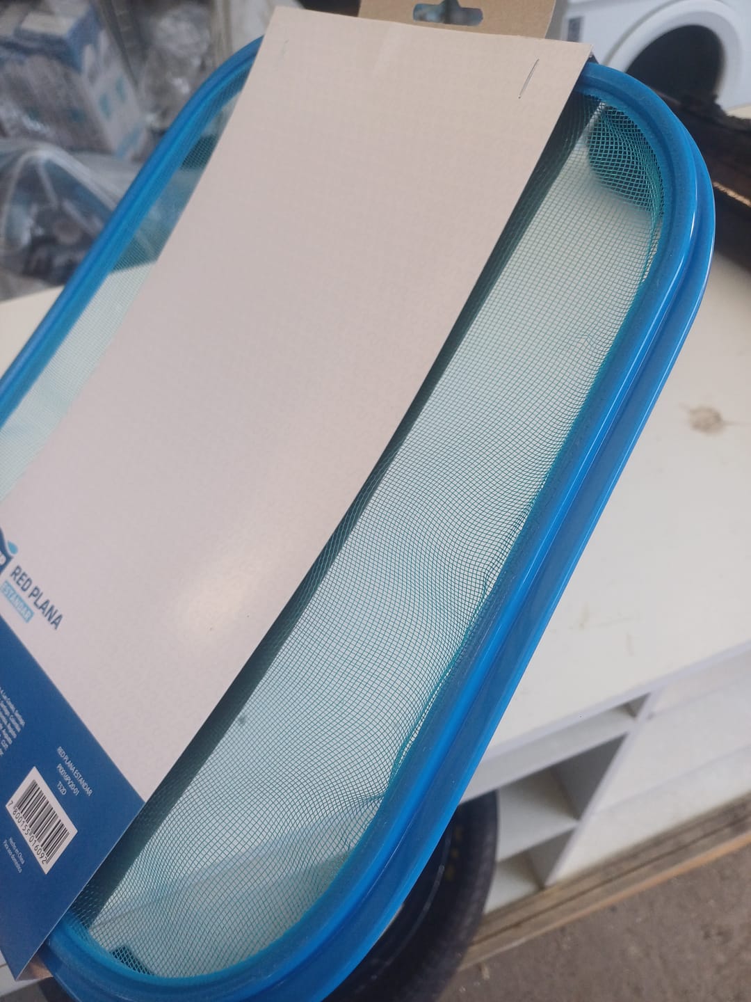 Customer photo review of Barre hojas piscina malla plano - 20% OFF