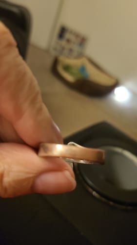 Customer photo review of GOD'S PROMISE CROSS RING