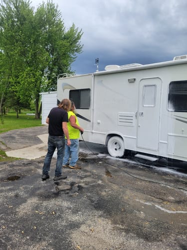 Customer photo review of First Purchase Total Wash Offroad Bundle