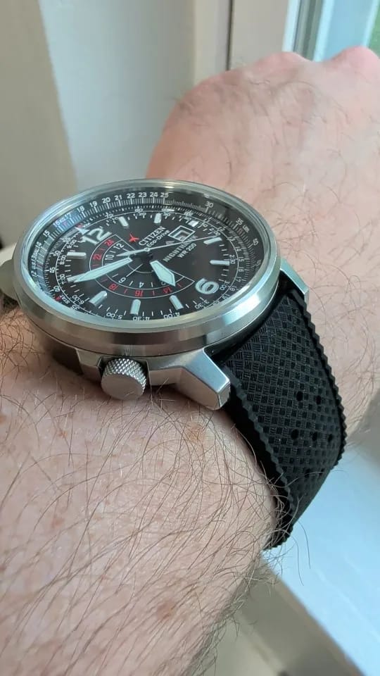 Customer photo review of Amazfit Tropical Silicone Watch Band Replacement Strap