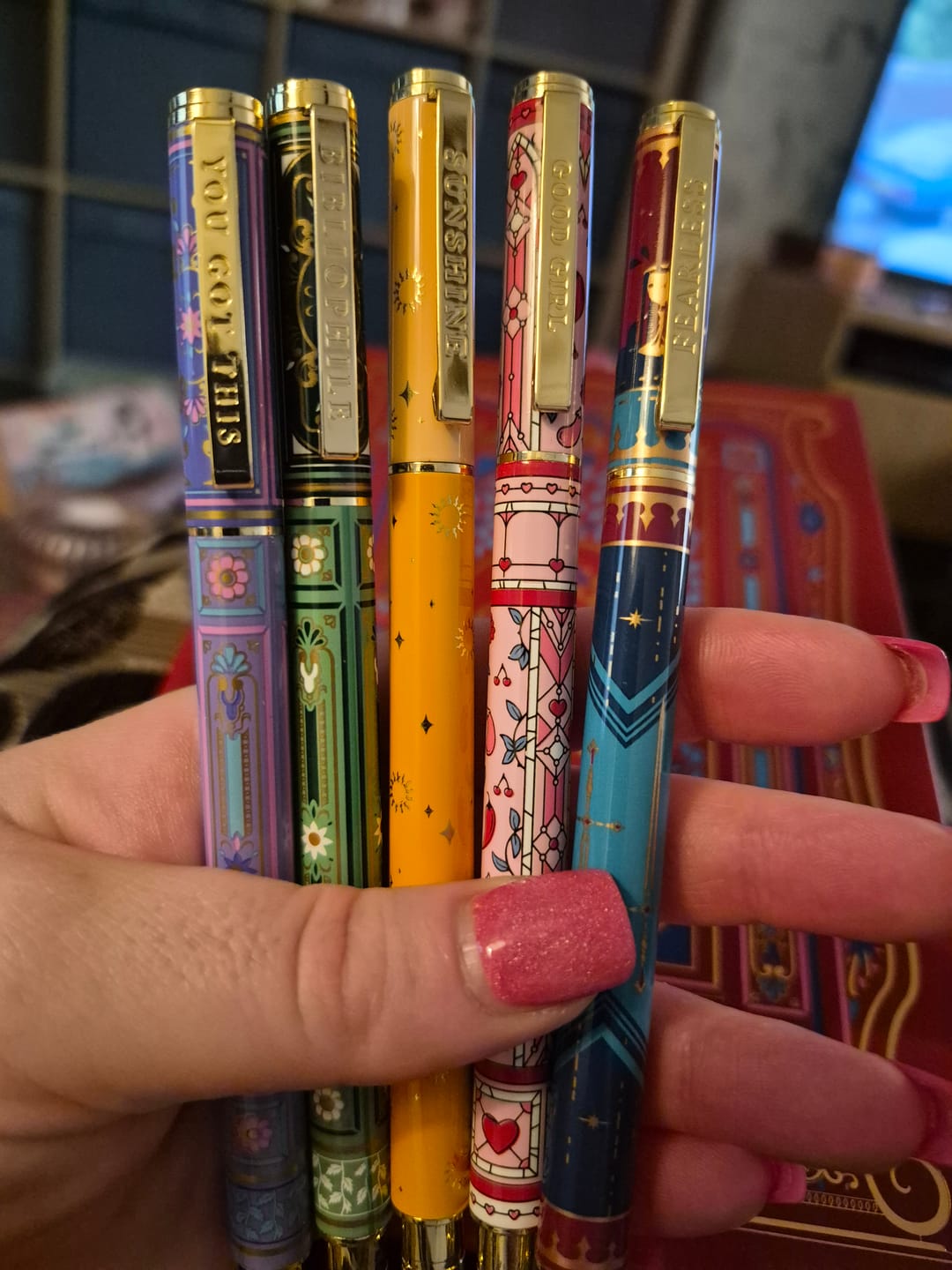 Customer photo review of Bibliophile Pen - Sage
