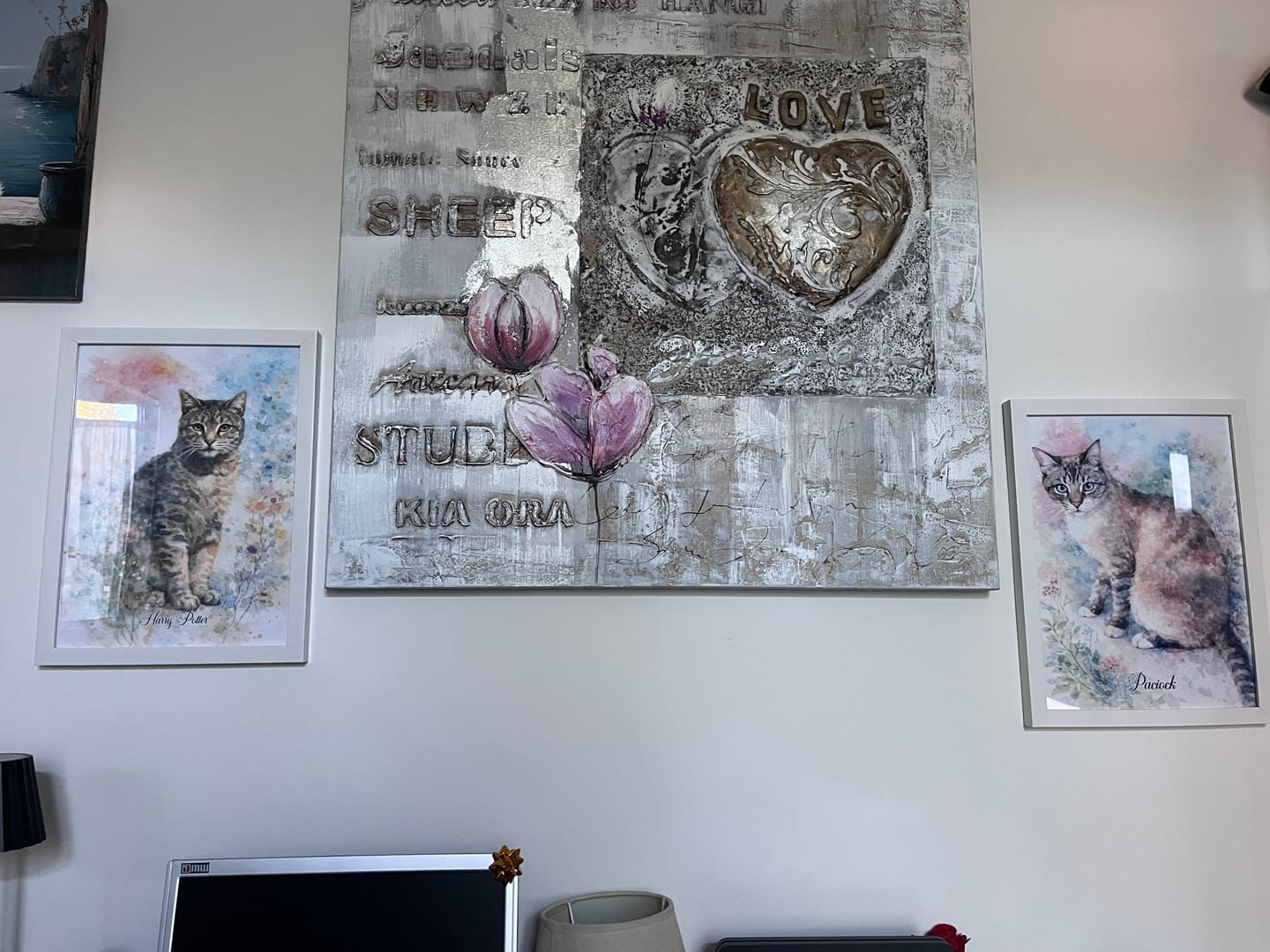 Customer photo review of Acquerello - Poster personalizzato