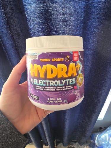 Customer photo review of Hydra+ Electrolytes (with caffeine)