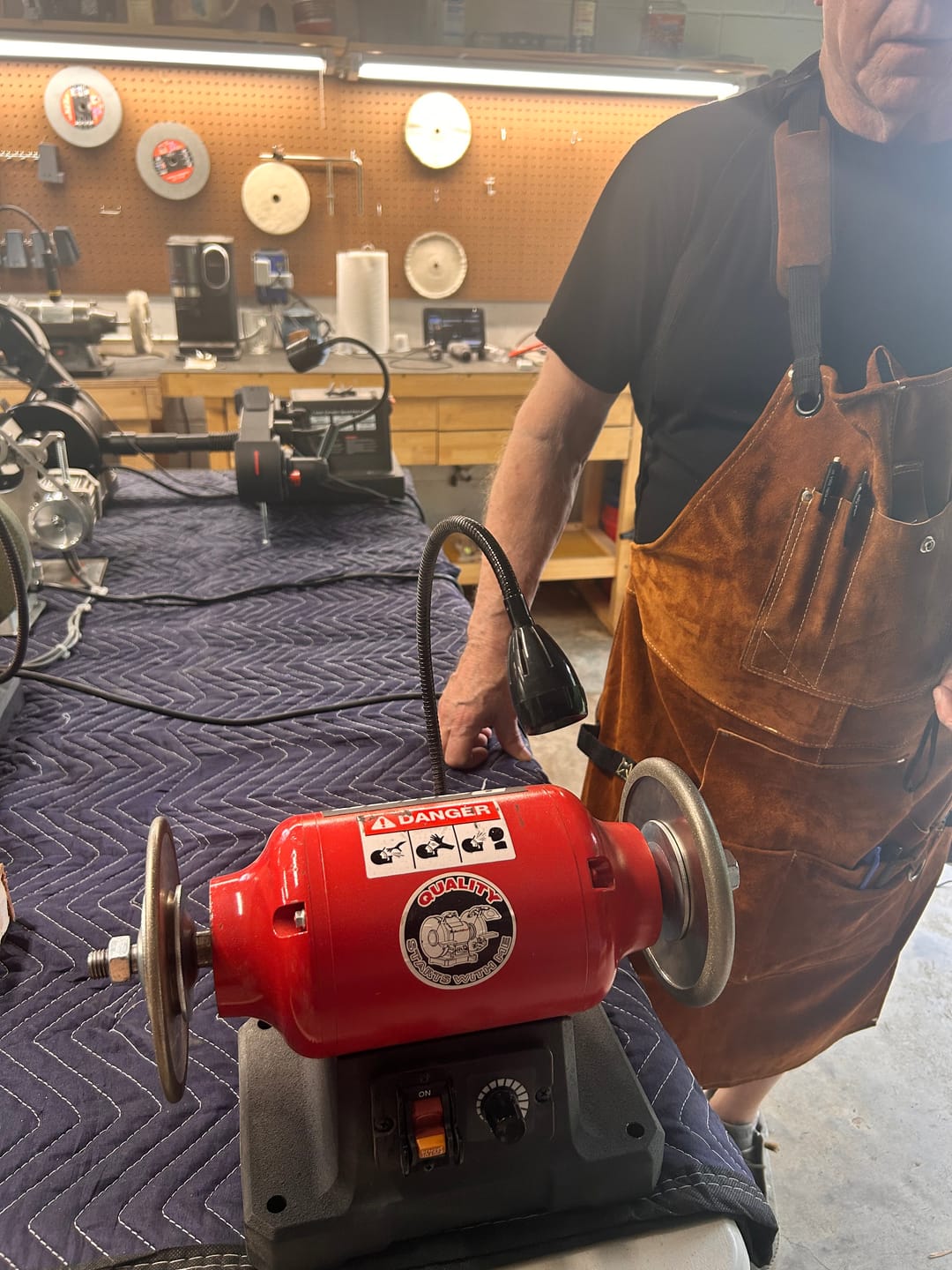 Customer photo review of Diamond Serration Wheel