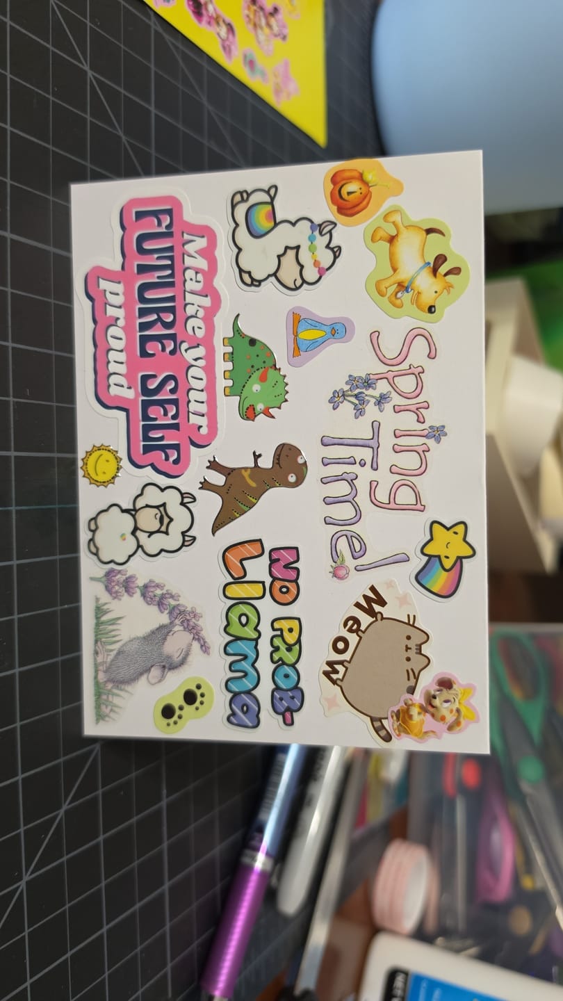 Customer photo review of Sticker Subscription