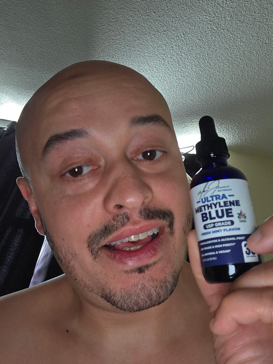 Customer photo review of 🎁 Ultra Methylene Blue - Fresh Mint Flavor (50mL) (30 Servings) (100% off)