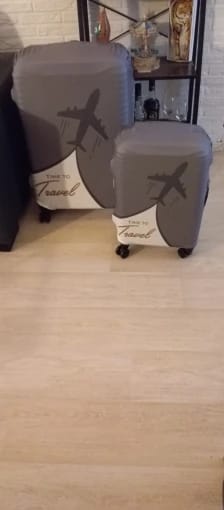 Customer photo review of Housse Valise Avion