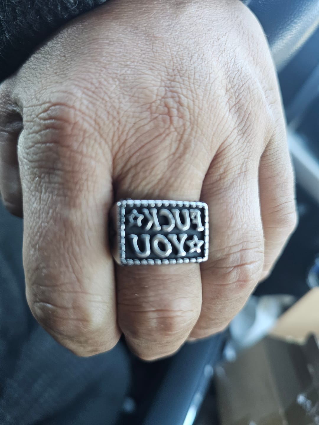 Customer photo review of F*ck.