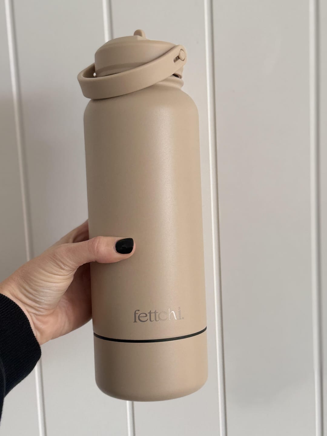 Customer photo review of The Fettchi Bottle - Beige