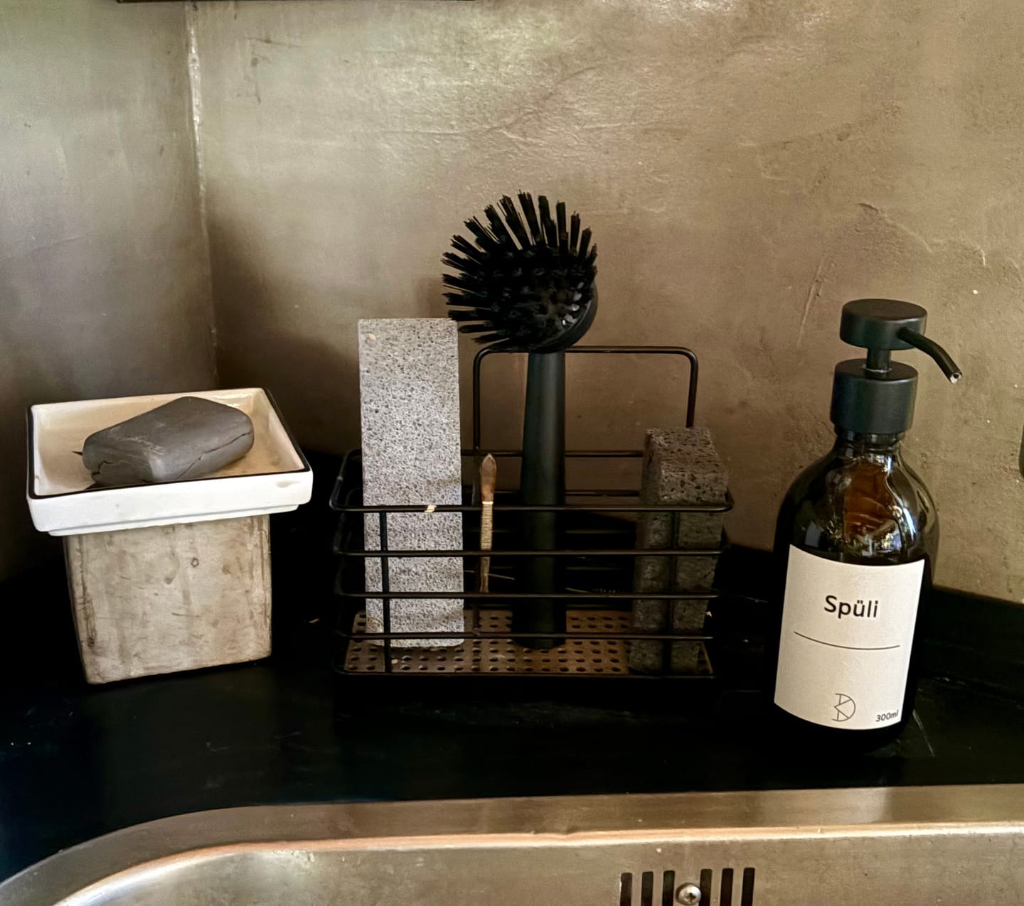 Customer photo review of Glas Seifenspender – Stilvoll & nachhaltig für Bad und Küche