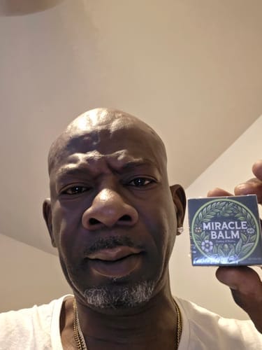 Customer photo review of Soothing Balm for Neck & Shoulder Pain
