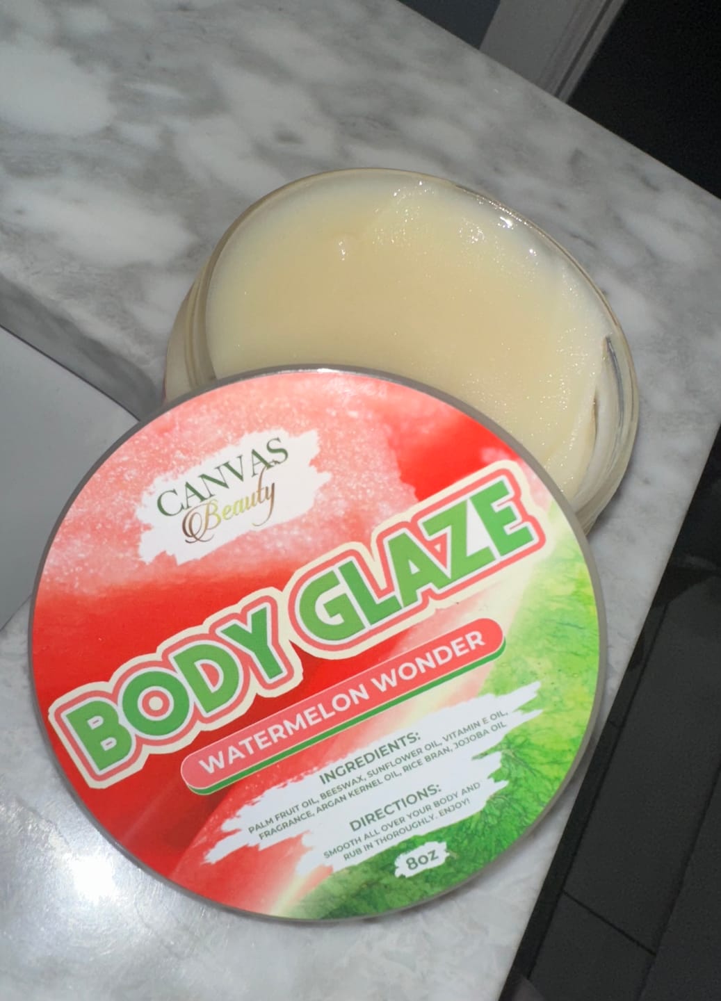 Customer photo review of (NEW) BODY GLAZE: WATERMELON WONDER