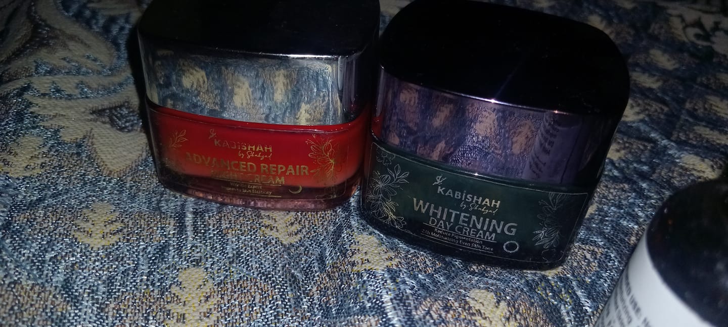 Customer photo review of Day & Night Creams: Complete Glow Bundle