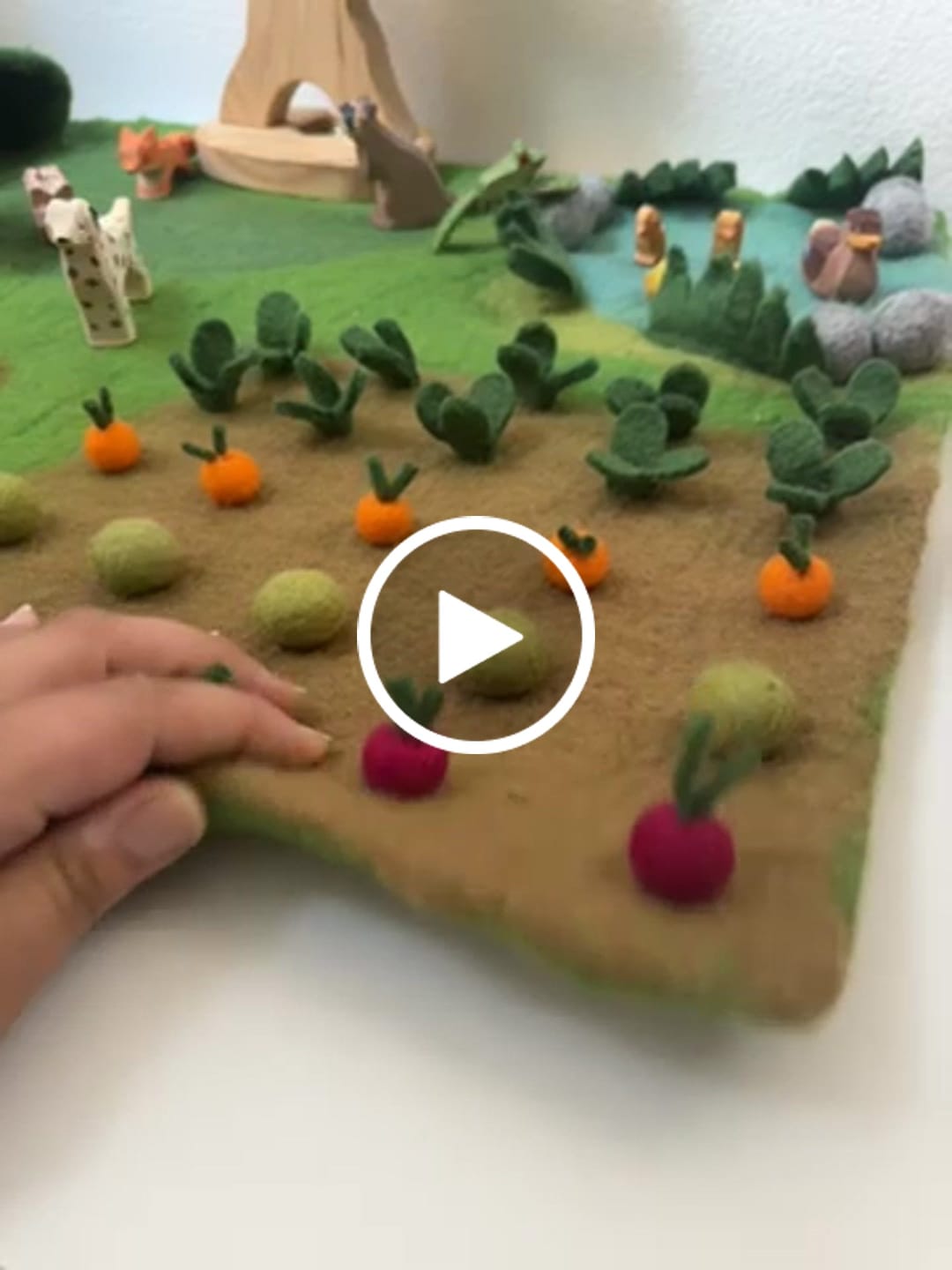 Customer video review of Large Farm Play Mat Playscape
