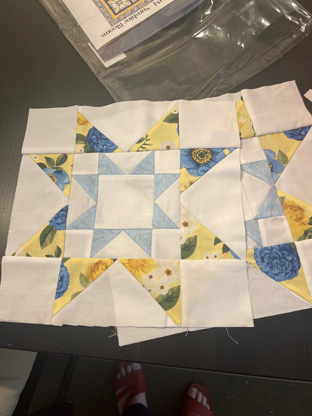 Customer photo review of True Fabrics Beginner Quilt Program