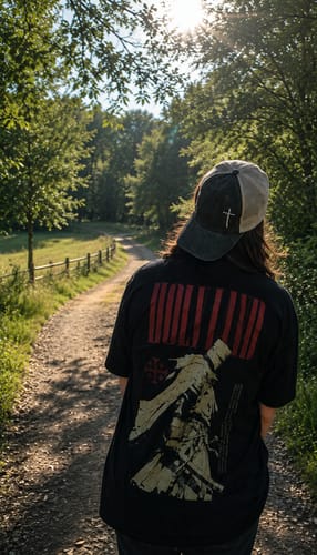 Customer photo review of HOLY LAND I T-Shirt