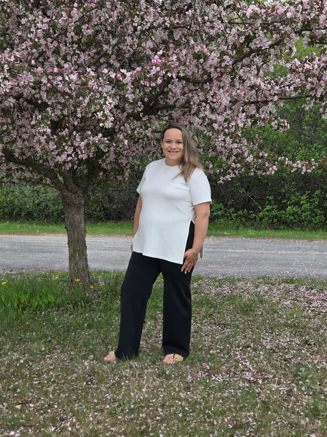 Customer photo review of Pantalon de maternité ajustable - grossesse & postpartum