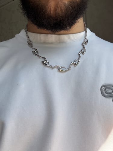 Customer photo review of Blaze Necklace