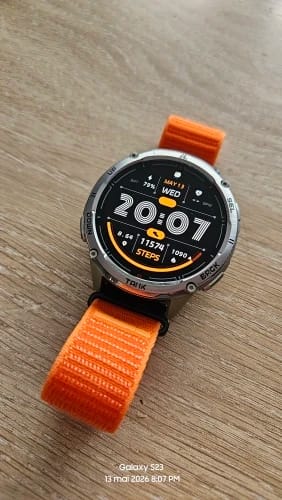 Customer photo review of Amazfit Nylon Watch Strap - Breathable Comfort Band for Smartwatch