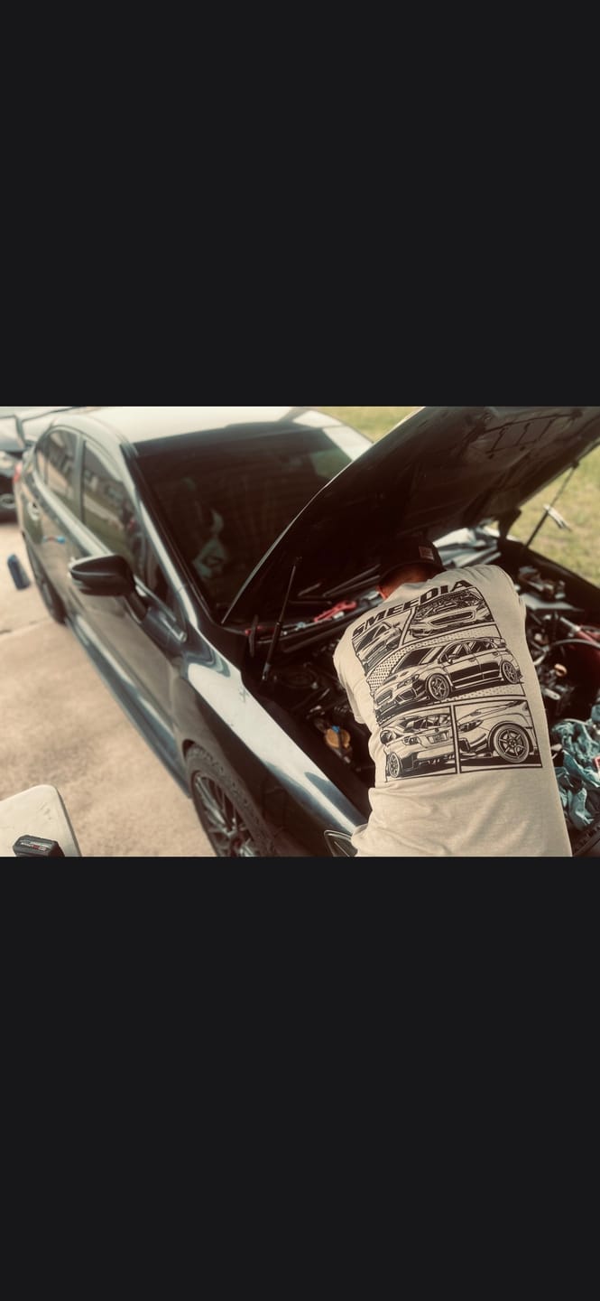 Customer photo review of VA STi Manga Tee- Light Grey