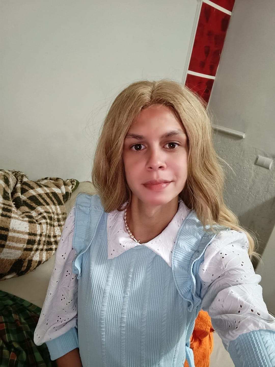 Customer photo review of Faixa Hair Grip De Silicone Para Fixar Lace Front - Branco
