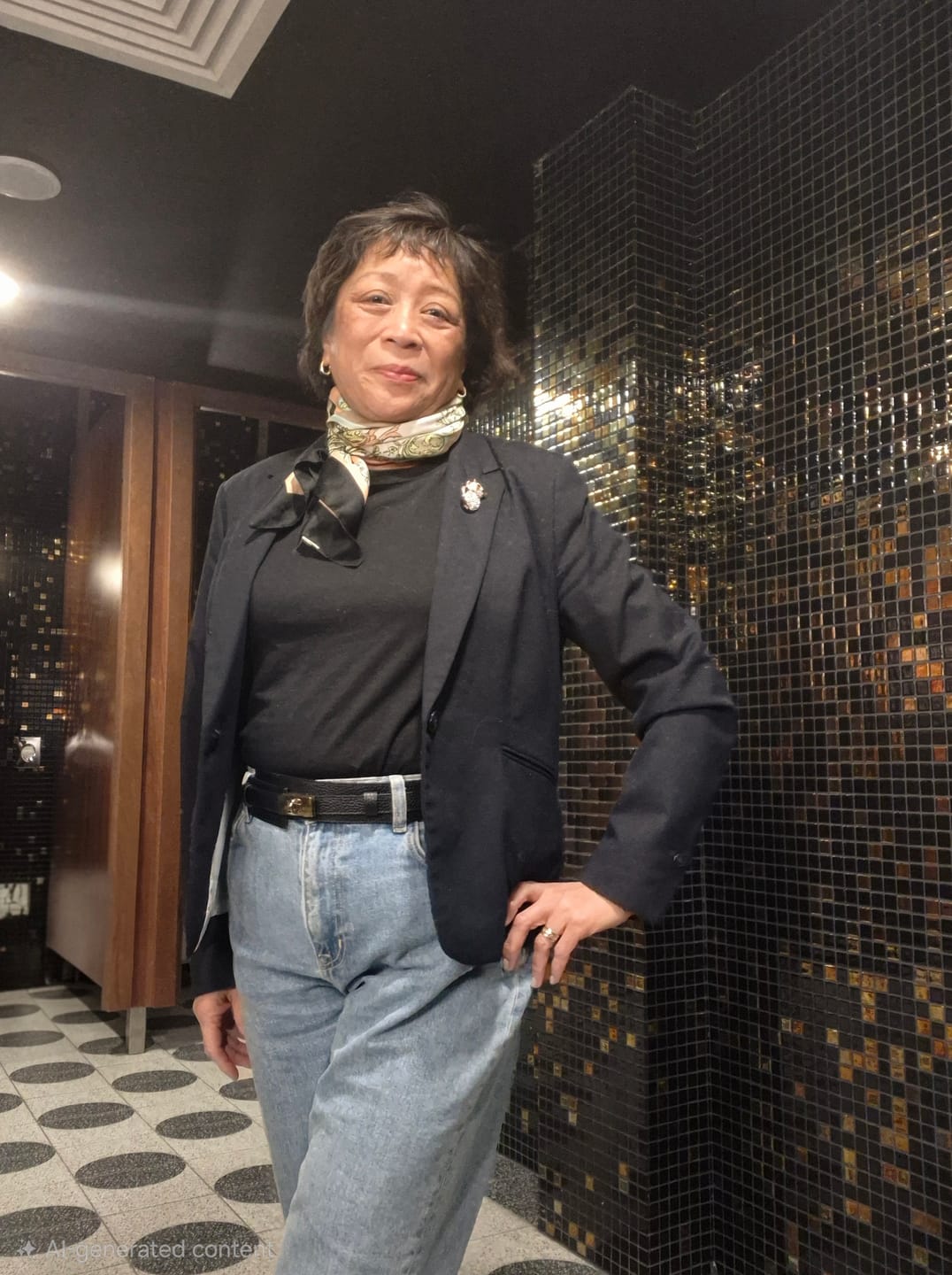 Customer photo review of The Camille Belt