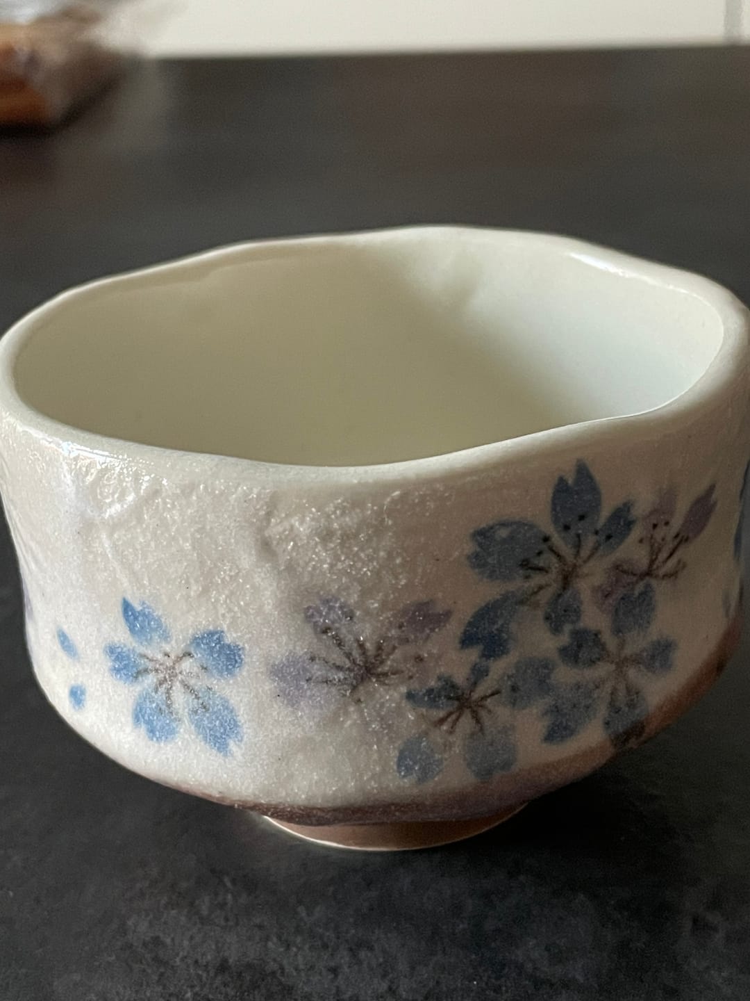 Customer photo review of Japanische Matcha-Schale - Sakura Blau