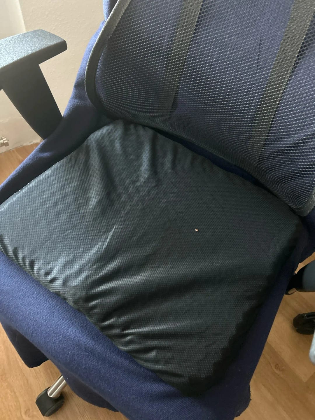 Customer photo review of Advanced Orthopaedic Pressure Relief Cushion